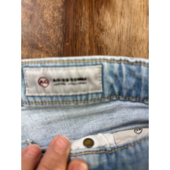 Adriano Goldschmied Women's Blue The BRYN Ex-Boyfriend Cut Off Shorts Size 28 - Picture 2 of 6